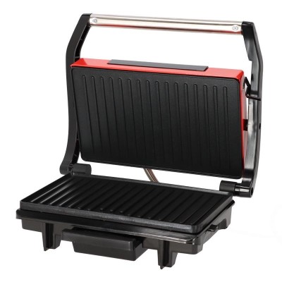 SANDWICHERA ROJA 1.500W PLACA GRILL LARRYHOUSE