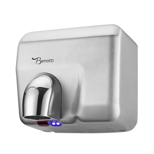 SECADOR DE MANOS CON SENSOR 2.300W INOX BENOTTI