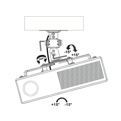 SOPORTE DE PROYECTOR LARRYHOUSE