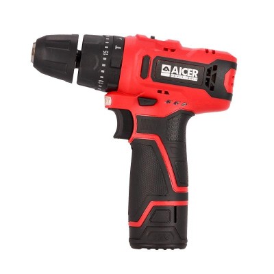 TALADRO IMPACTO+RADIAL+SIERRA SABLE+LLAVE IMPACTO 12V AICER (4X 2.0AH)