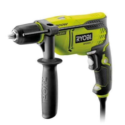 TALADRO PERCUTOR ELECTRICO 800W + 32 PIEZAS RYOBI