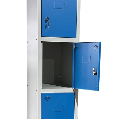 TAQUILLA METALICA AZUL 5 PUERTAS 1800X300X500MM AIRMEC