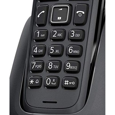 TELÉFONO INALÁMBRICO DECT DIGITAL A116 NEGRO GIGASET