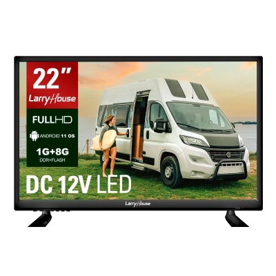 TELEVISOR 22" 12V FULL HD SMART TV LARRYHOUSE