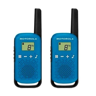 PACK 2 WALKIE-TALKIE MOTOROLA TLKR-T42 AZUL