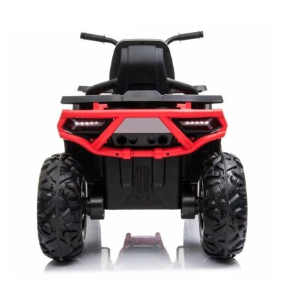 COCHE BATERIA ATV QUAD ROJO