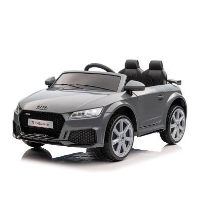 COCHE BATERIA AUDI GRIS