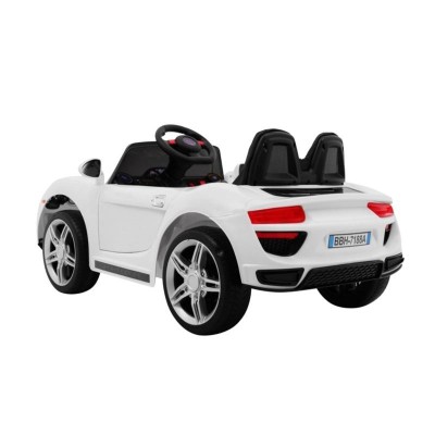 COCHE BATERIA PORSCHE BLANCO