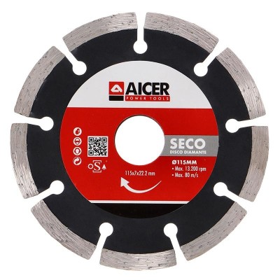 JUEGO 3 DISCOS DIAMANTE 115MM AICER