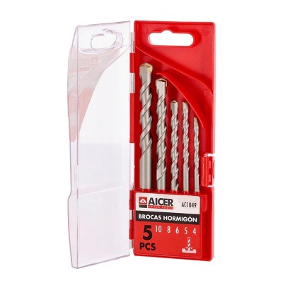 JUEGO BROCAS HORMIGON 5 PCS AICER