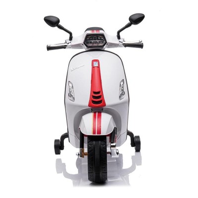 MOTO BATERIA VESPA BLANCA