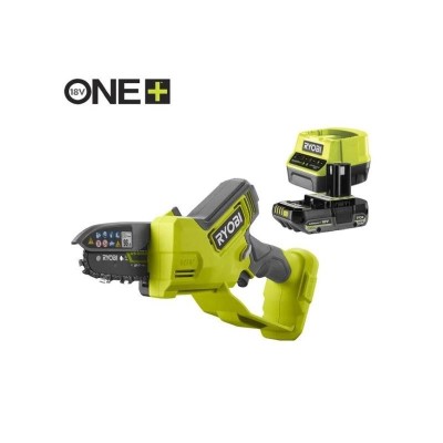 MOTOSIERRA DE PODAR 18V SIN ESCOBILLAS 10CM ONE+ RYOBI (1X 2.0AH)