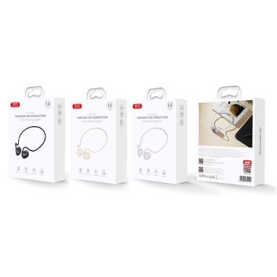 AURICULARES BLUETOOTH BS34 CONDUCCION AIRE NEGROS XO