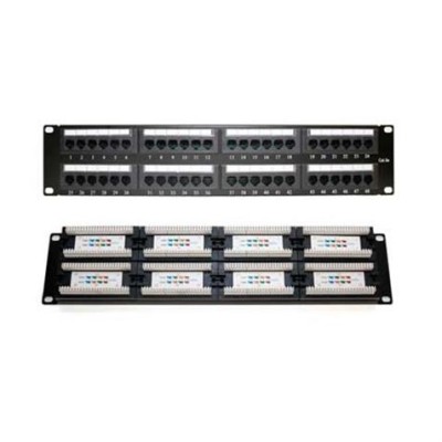 PANEL PARCHEO 48P 19 2U UTP CAT 6 CROMAD