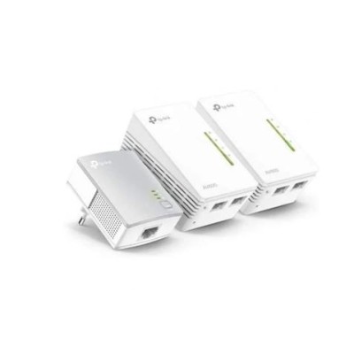 KIT EXTENSOR POWERLINE WIFI TP-LINK AV600 300MBPS (TL-WPA4220) PACK 3