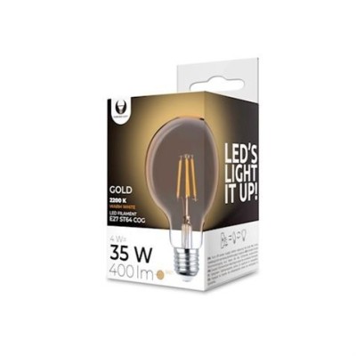 BOMBILLA LED RETRO E27 4W 400 LUMEN LUZ CALIDA FOREVER