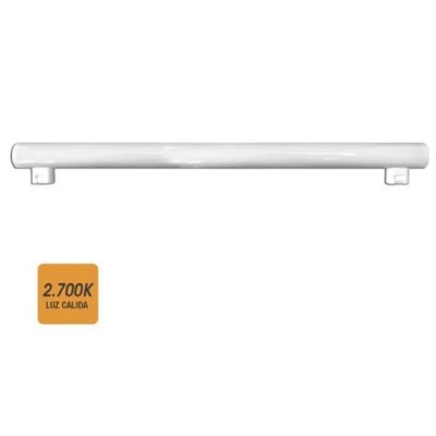 LINESTRA 50CM LED 2 CASQUILLOS S14S 9W 700 LUMEN LUZ CALIDA