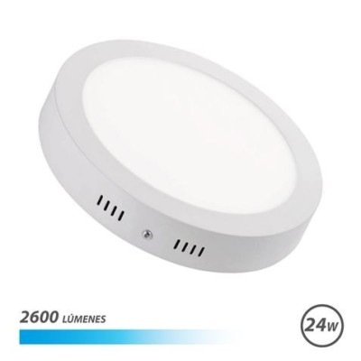 DOWNLIGHT CIRCULAR SOBRE PARED LED 24W LUZ BLANCA ELBAT