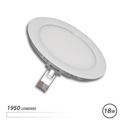 DOWNLIGHT EMPOTRAR ULTRAPLANO LED LUZ BLANCA 18W 1950LM ELBAT