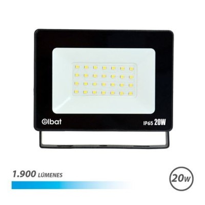 FOCO LED SERIE SUPER SLIM 20W | 1900LM | 6500K ELBAT