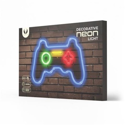 LAMPARA DECORATIVA NEON LED GAMEPAD FLUOR FOREVER