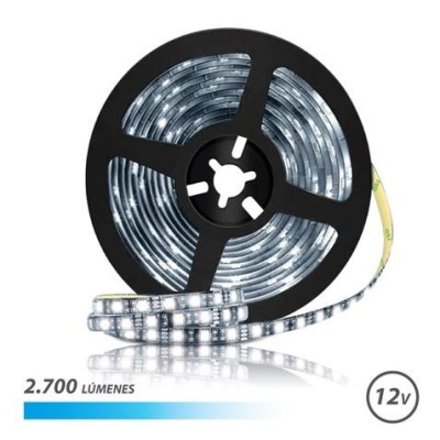 TIRA DE LED 12V 5 METROS LUZ BLANCA ELBAT