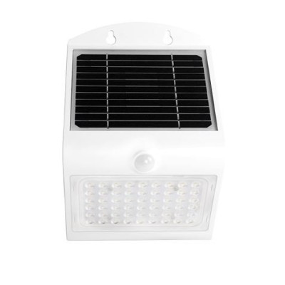 APLIQUE LED SOLAR 4W 500LM DOBLE ILUMINACIÓN BLANCO ELBAT