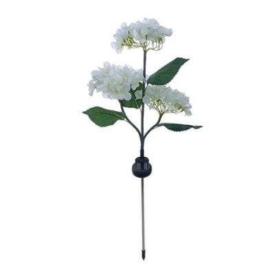 ESTACA SOLAR DECORATIVA FLORES JARDIN 79CM