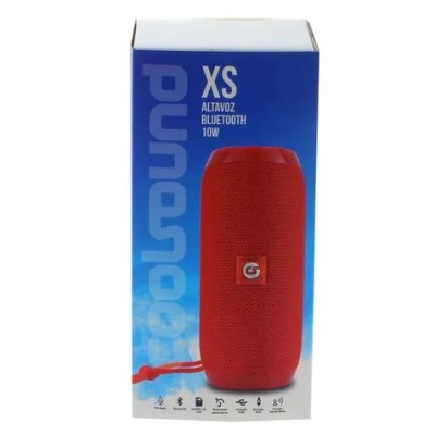 ALTAVOZ BLUETOOTH XS 10W AZUL COOLSOUND