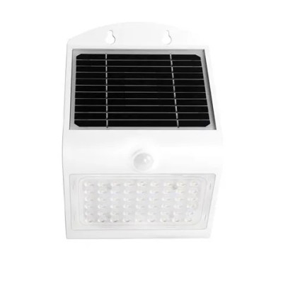 APLIQUE LED SOLAR 4W 500LM DOBLE ILUMINACIÓN BLANCO ELBAT