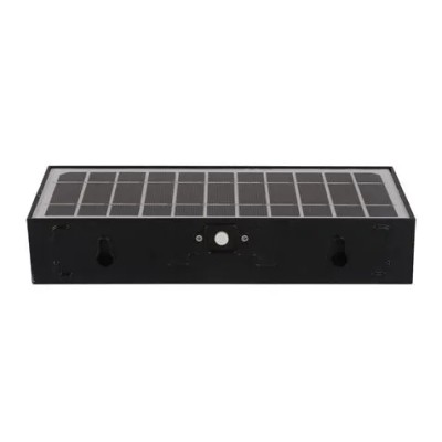 APLIQUE LED SOLAR MODERN 6W 800LM NEGRO ELBAT