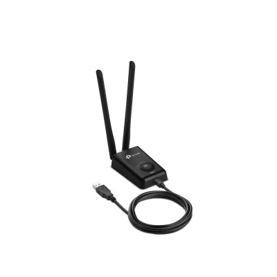 ADAPTADOR INALÁMBRICO DE RED ALTA POTENCIA NEGRO TP-LINK