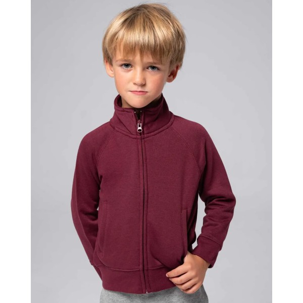 Kid Full Zip Unisex Sweatshirt