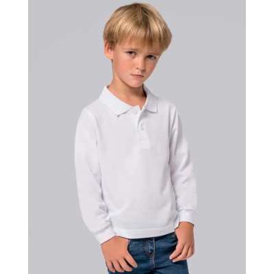 Kid LS Unisex Polo