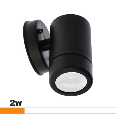 APLIQUE LED EXTERIOR SERIE ESMERALDA 2W LUZ FRIA AIRMEC