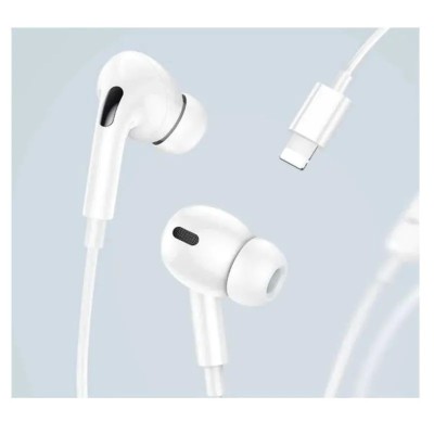 AURICULARES CON CABLE LIGHTNING 1.20M BLANCO