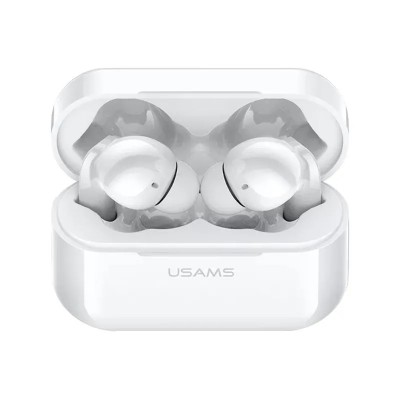 AURICULARES INALÁMBRICOS BLUETOOTH LY SERIE BT5.0 CON ESTUCHE BLANCO USAMS