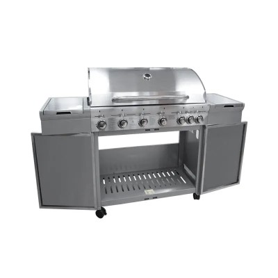 BARBACOA GAS INOX AIRMEC 7 FUEGOS