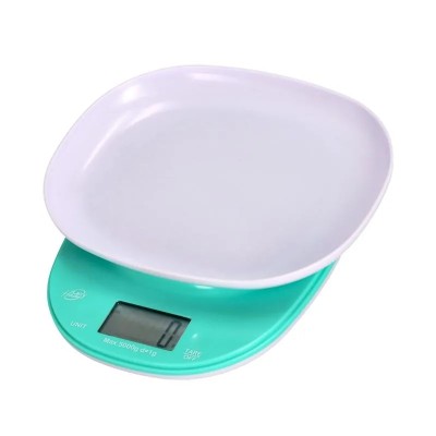 BÁSCULA DE COCINA DIGITAL 5 KG CARCASA PLÁSTICO LARRYHOUSE