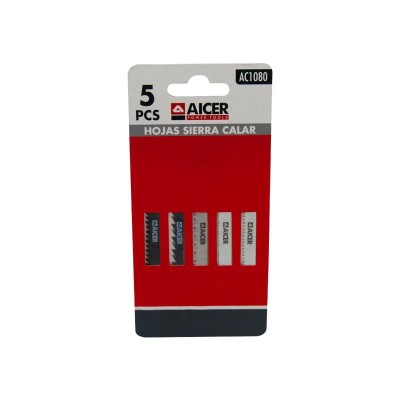 BLISTER 5 PCS VARIADAS HOJAS SIERRA CALAR AICER