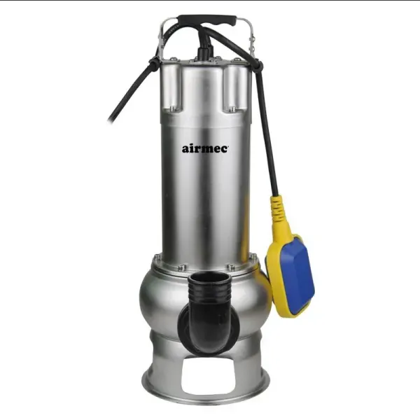 BOMBA SUMERGIBLE INOX AGUAS SUCIAS AIRMEC 1 HP