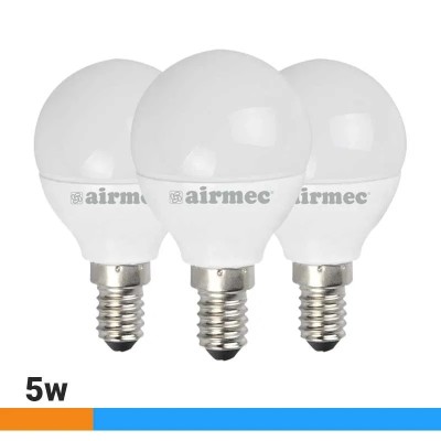 BOMBILLAS LED PACK 3 5W G45 E14 LUZ FRÃA AIRMEC