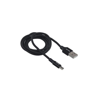 CABLE USB A MICRO USB NEGRO 1 METRO VOLTEN