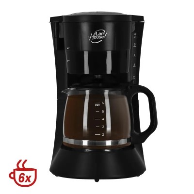 CAFETERA GOTEO 6 TAZAS 600W LARRYHOUSE