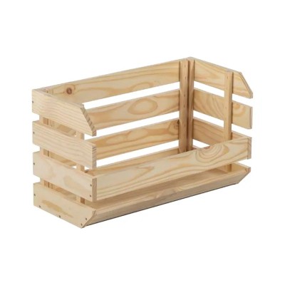 CAJA APILABLE EVOLUTION 60X28.5X35.3CM PINO MACIZO