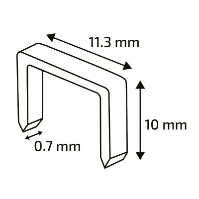 CAJA DE GRAPAS PAMACON 10 MM