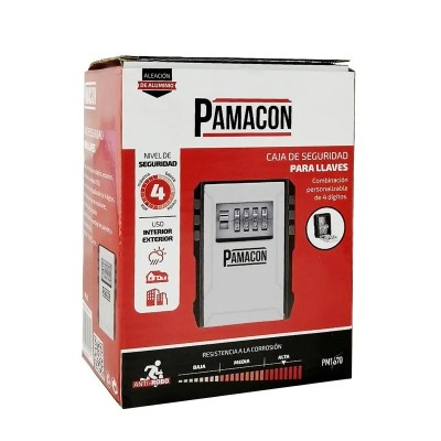 CAJA DE SEGURIDAD COMBINACION PARA LLAVES PAMACON