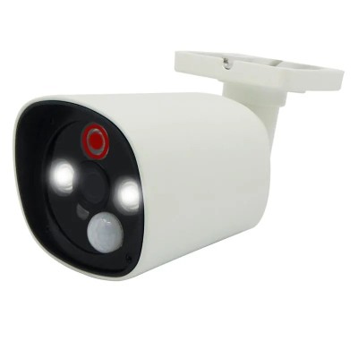 CÁMARA DE SEGURIDAD AHD CCTV TIPO BULLET ALARMA 2MP FULL HD ALUMINIO VOLTEN