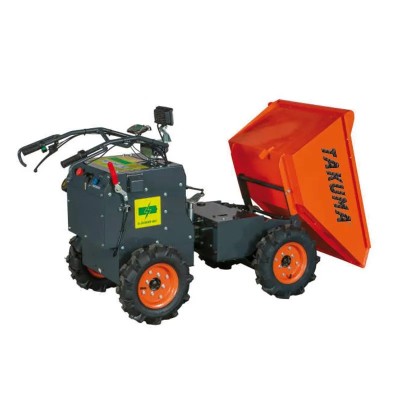 CARRETILLA ELÃCTRICA DE 4 RUEDAS CON DUMPER TAKUMA 1.000 KGS 2X800W