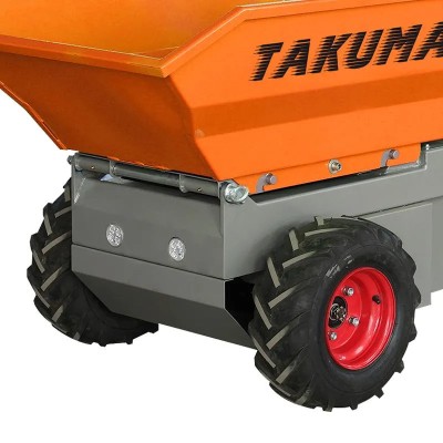 CARRETILLA ELÃCTRICA DE 4 RUEDAS CON DUMPER TAKUMA 500 KGS 1.000W